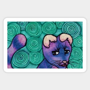 Creature of Cheshire Sticker